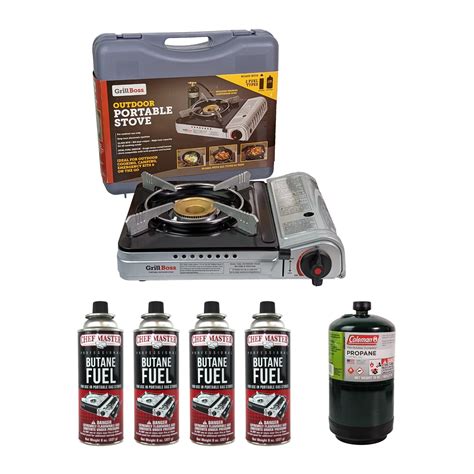 gas canister camping stove